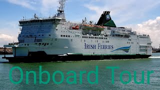 Irish Ferries Dover to Calais Isle of Innisfree [upl. by Ariaet]