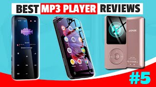 Best MP3 Player With Bluetooth  Best Portable Music Player Reviews For 2023 [upl. by Maloy]