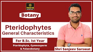 Pteridophytes General Characteristics  BSc Ist year  By Sanjeev sir  MDM Online Study [upl. by Gennaro]