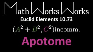 Euclid Elements  Proposition 1073 [upl. by Osicran897]