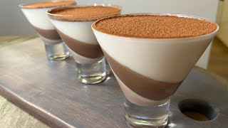 Panna Cotta Chocolate Dream  no bake [upl. by Lever]