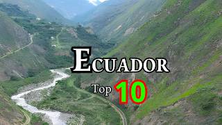 Top 10 MustVisit Destinations in Ecuador  Ultimate Travel Guide 2024 [upl. by Yardley754]