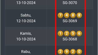 HASIL KELUARAN TOGEL SINGAPURA SGP HARI INI SABTU 19 OKTOBER 2024 [upl. by Odraode680]