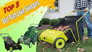 Top 5 Best push lawn sweeper  Best lawn sweeper [upl. by Gelb241]