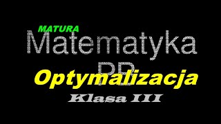 Zadanie optymalizacyjne Planimetria Optymalizacja [upl. by Kale]