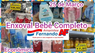 🛍️ARMARINHOS FERNANDO 25 DE MARÇOPRODUTOS PARA BEBÊS ENXOVAL [upl. by Avril]