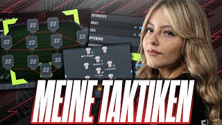 MEINE TAKTIKEN amp ANWEISUNGEN 👀  FIFA 22 [upl. by Akenihs]