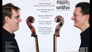 Jean Barriere6 Sonates Book 4 Sonata No 4 for 2 Cellos in G majorI Andante [upl. by Leoline440]