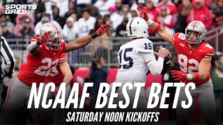 NCAAF Best Bets Saturday Noon Kickoffs [upl. by Lorac911]