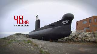 48 Hour Traveller ONONDAGA Submarine in Rimouski Quebec [upl. by Allesig]