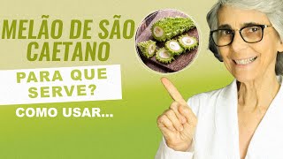 MELÃO DE SÃO CAETANO  UM TESOURO AO SEU ANCANCE [upl. by Drewett]