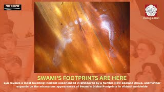 Sathya Sai Baba  SWAMIS FOOTPRINTS ARE HERE [upl. by Rayna]