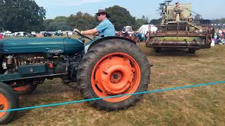 Henham steam rally  2024Vintage tractors parade part 2 [upl. by Naahs]