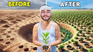 We are 2000 Tree🎄planting to save Earth🌍 ચાલુ વરસાદે અમે 2000 વૃક્ષોનાં રોપા શોપ્યા💯 treeplanting [upl. by Llehsal240]