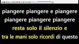 Le Vibrazioni  Raggio di sole Karaoke Devocalizzata [upl. by Barta118]