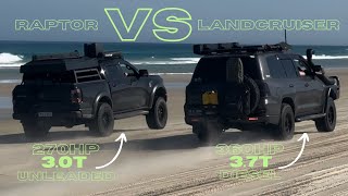 Ranger Raptor VS 200 Series Landcruiser [upl. by Forbes805]