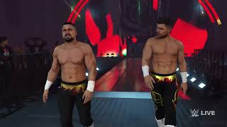 WWE 2K24 Los Lotharios Entrance [upl. by Nevaj]