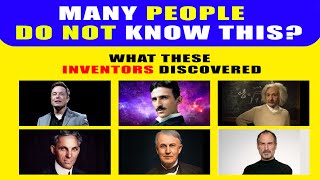 Inventors and Inventions Top 20 Inventors and Their Inventions Inventors amp Inventions in English [upl. by Siraval]