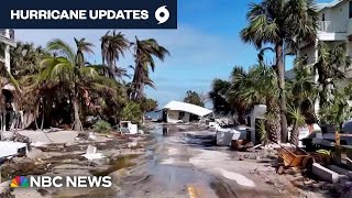 Florida residents begin to recover from the devastating damage left behind from Hurricane Milton [upl. by Joo]