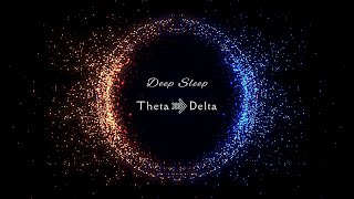 THETA To DELTA 17 Hz Brainwaves ✦ Deep SLEEP Music ✦ INSOMNIA Relief ✦ Fall ASLEEP Fast [upl. by Eirb910]