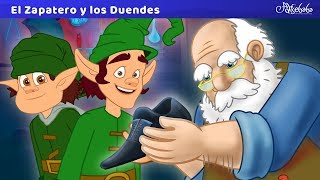 El Zapatero y los Duendes  Cuentos infantiles para dormir en Español  dibujos animados [upl. by Averi]