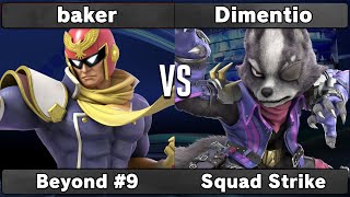 baker vs Dimentio  Squad Strike  Beyond 9 [upl. by Doran]