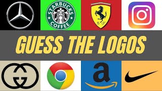 Can You Guess the Logo  30 Iconic Logos Quiz Challenge [upl. by Eurydice]