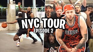 The Hooligans DOMINATE Brooklyn Bridge Park  NYC Tour EP 2 Mic’d Up 5v5 [upl. by Ahsatniuq394]