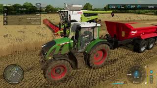 FS22 Calmsden Farm  Harvest [upl. by Ahsini]