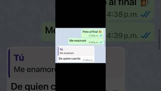 Cuando nos conocimos whatsapp panchoenaccion [upl. by Cinelli]