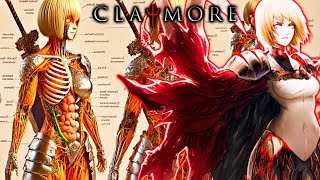 Anatomy of the Claymores Genetically Enchanced Beautiful Female Monster Hunters Claymore Explained [upl. by Mozza995]