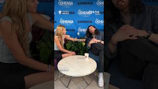 Hozier Interview  Osheaga 2024 osheaga tiktok [upl. by Raul18]