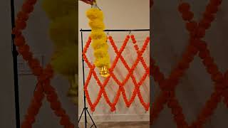 Last minute backdrop decoration ideashorts youtubeshorts trendingshorts [upl. by Hakkeber136]