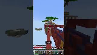 Slow falling clutch minecraft clutch bridge [upl. by Jerroll487]