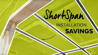 ShortSpan Installation Savings  Armstrong Ceiling Solutions [upl. by Budge]