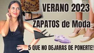 🔴TENDENCIAS Calzado VERANO 2023  ¿Qué zapatos están de moda en el 2023 Asesora de Imagen y Moda [upl. by Sharlene97]