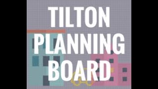 Town of Tilton Meeting Video  Tilton Planning 04092024 [upl. by Knorring]