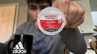 Coffee KPod Review Krispy Kreme Medium Roast [upl. by Blessington]