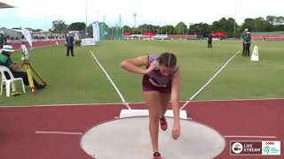 U13 Womens Shotput  Part 1  2018 Coles Little Athletics Championships [upl. by Lynne]