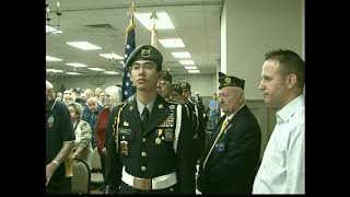 American Legion Post 1080 Veterans Day [upl. by Eelirrem]