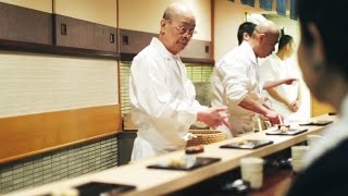 Sukiyabashi Jiro Honten  Sushi Preparation [upl. by Baruch]