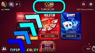 Zynga Poker Free Chips  Zynga Poker Hack Updated [upl. by Cirdnek361]