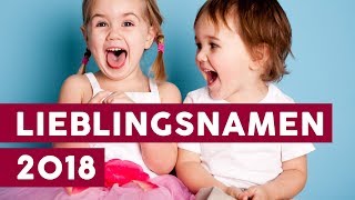 Das waren die beliebtesten Vornamen 2018  MOMLIFE [upl. by Ydassac]