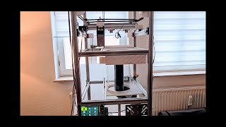 DIY SLS 3D Printer Build log 3 RPS 01 [upl. by Eifos]