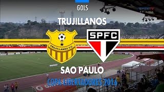 Gols  TrujillanosVEN 1 x 1 São Paulo  Libertadores  16032016 [upl. by Madelle]