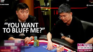 He Puts Opponent In SICK Spot By Running All In Bluff [upl. by Edette]