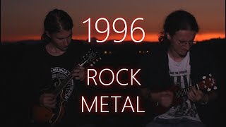 Year 1996 in 2 minutes ROCKMETAL [upl. by Volotta604]