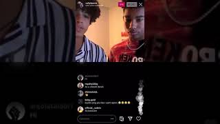 vallyk derektrendz amp mike instagram live with annecommzz8 [upl. by Clava]