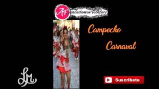 Papagayos Campeche Danza Folklorica Musica [upl. by Poppas]