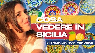 ❤️ Cosa vedere in Sicilia  LItalia da vedere [upl. by Knick735]